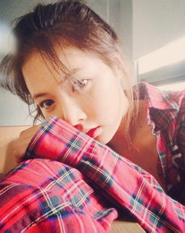 현아, 눈부신 셀카…"청순해도 예뻐요"