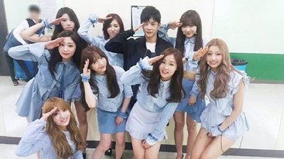 러블리즈X김민석, 사랑스러운 '대세 청춘남녀'의 만남