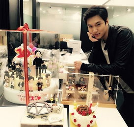 이민호, 클래스 다른 선물…"데뷔 10주년, 감사해"