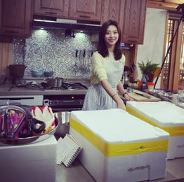 박수진, 여전히 새신부 같은 청순한 미소 '눈길'