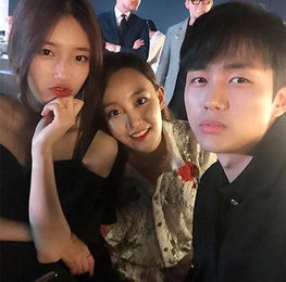 임슬옹, 파티 나들이…"청순 수지, 귀요미 윤하"