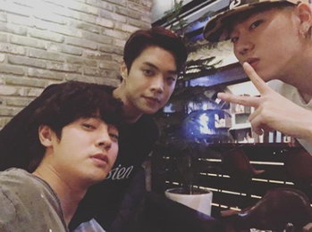 정준영-지코-에디킴, 훈남 회동 "이조합, 대찬성"