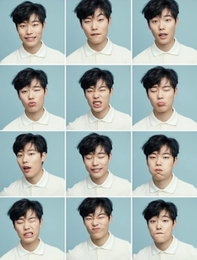 류준열, 12가지 표정 스티커샷, "잘생김 업그레이드"