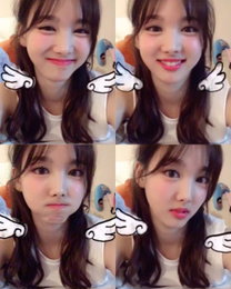 트와이스 나연, 천사미소로 "시원하다! 샤샤샤★"
