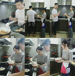 성민♥김사은 부부의 추석 연휴 풍경…"신나는 명절 음식 준비"