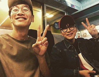이광수·이동휘, 절친의 여행…"열차타고 부산행"
