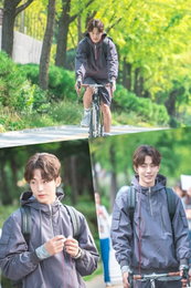 '역도요정 김복주' 남주혁, 수영천재 변신 '완벽 체대생 포스'