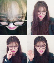 김유정, 뿔테안경 쓰고 개구진 표정 '귀여워~'