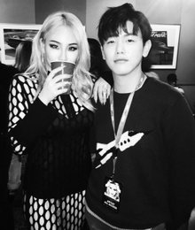 씨엘X에릭남, 포스 넘치는 투샷…'눈길'