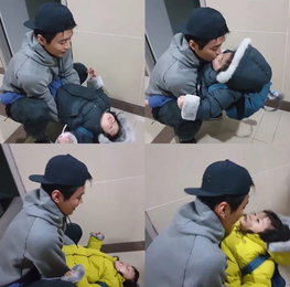 이동국X설수아, 러블리 복근 뽀뽀…"운동선수의 딸들"