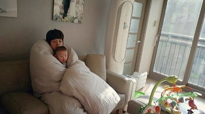 동호, 아들 껌딱지 일상 "아빠가 지켜줄게"
