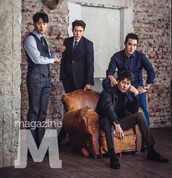 '더킹' 정우성·조인성, 비주얼 아우라…'눈길'