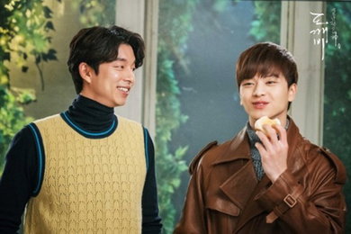 [도깨비]공유X이동욱, 비하인드컷 대방출…'눈길'