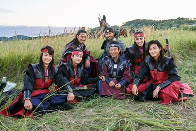 [화랑]박서준·박형식, 핏빛 전투 비하인드 '눈길'