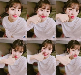 트와이스 채영, 귀여움 뽐내며 팬들 심장 '눈길'