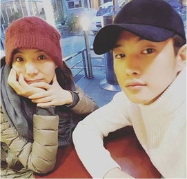 '피고인' 김민석, 서정연과 우정 셀카 "내 사랑 정연누나와"