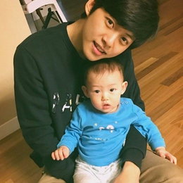 동호, 아들 바보의 환한 미소…"아셀 사랑해"