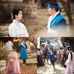 '군주' 유승호♥김소현, 심멎 첫만남 '설레는 눈빛 교환'