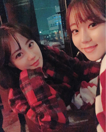 허영지, 미모의 친언니 공개…"허자매 힘내자"