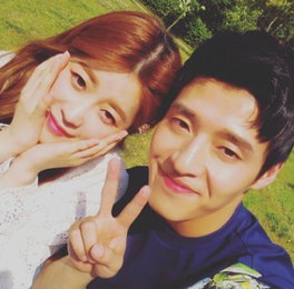 김승혜X강하늘, 눈부신 선남선녀 '현실 남매 분위기'