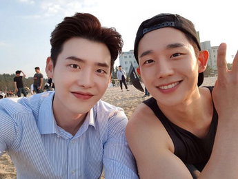 이종석X정해인, 안구정화 비주얼…"은혜로운 투샷"