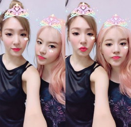 티파니X써니, 귀요미 자매…"오늘도, 깜찍해"