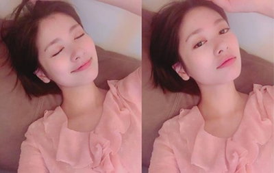 정소민, 핑크빛 러블리+시크 이중매력…"행복하자"