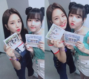 솔빈X예린, 다정 친분샷…"예쁜 애 옆 예쁜 애"