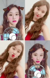 트와이스 채영, 상큼한 애교…"오늘도 깜찍해"
