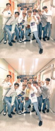 '쇼챔피언' 워너원, 첫 1위 인증샷 "국민픽 대세돌"