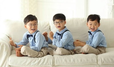 대한민국만세, 힐링의 삼둥이…"여전한 귀요미"