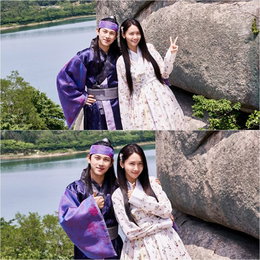 '왕은 사랑한다' 임시완-임윤아, 사슴미 폭발! '밤비즈' 인증샷!