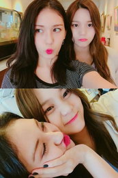 여자친구 엄지X전소미, 우정 데이트…"걸그룹 절친"