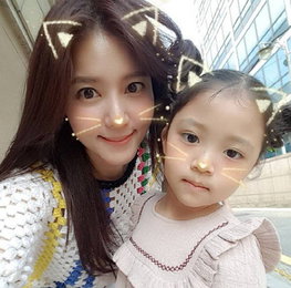 정시아♥서우, 사랑스러운 모녀…"우린 붕어빵"