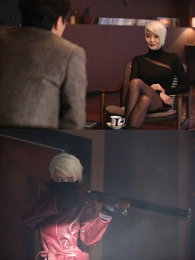 '미옥' 아우라 스틸 공개…"김혜수의 파격 은발 변신"