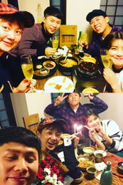 박나래 생일에 양세 형제X장도연 총출동…"사랑한다 패밀리!"