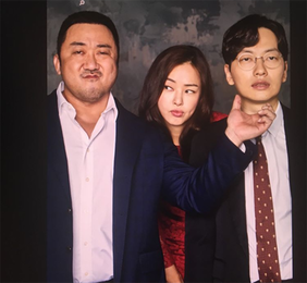 마동석X이동휘 티격태격 '부라더'…이하늬 "100만 감사"
