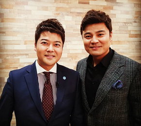 전현무X추신수, '비정상회담' 출연 인증샷…"도플갱어 만남"