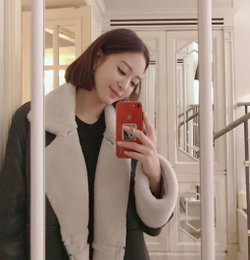 한예슬, 강추위 녹이는 싱그러운 미소…"거울공주"