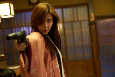 ‘맨헌트’ 하지원 미공개 스틸…스크린 압도하는 포스