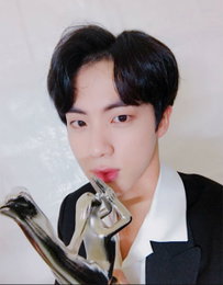 방탄소년단, '골든디스크' 대상 인증샷…"감사합니다"