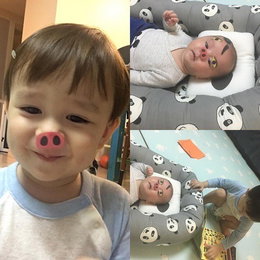 윌리엄X벤틀리, 장난꾸러기 일상…"형아의 작품"