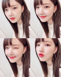 여자친구 예린, 투명한 유리구슬 같은 피부