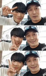 김병만, JR 애교에 미소…"족장과 아들 케미"