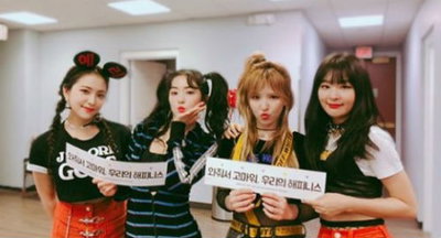 레드벨벳, 시카고서도 빛나는 과즙·청량美"어메이징 타임!"