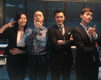 '슈츠' 비와이 "연기 재밌어..장동건과 눈 못마주춰"