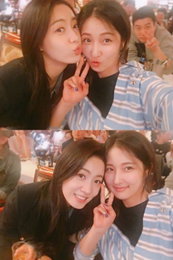 '대군' 손지현X류효영, 초밀착 다정샷…"헤어지기 아쉬워"