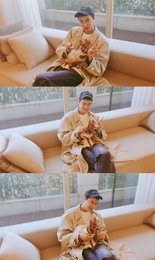 '사회복무요원' 이민호, 근황 공개…"눈에 띄는 짧은머리"