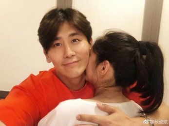 출산 앞둔 예비부모 추자현♥우효광, 핑크빛 포옹