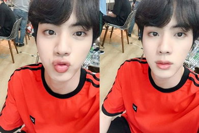 방탄소년단 진, 빌보드200 1위 소감 밝혀, "신기하고 얼떨떨해"